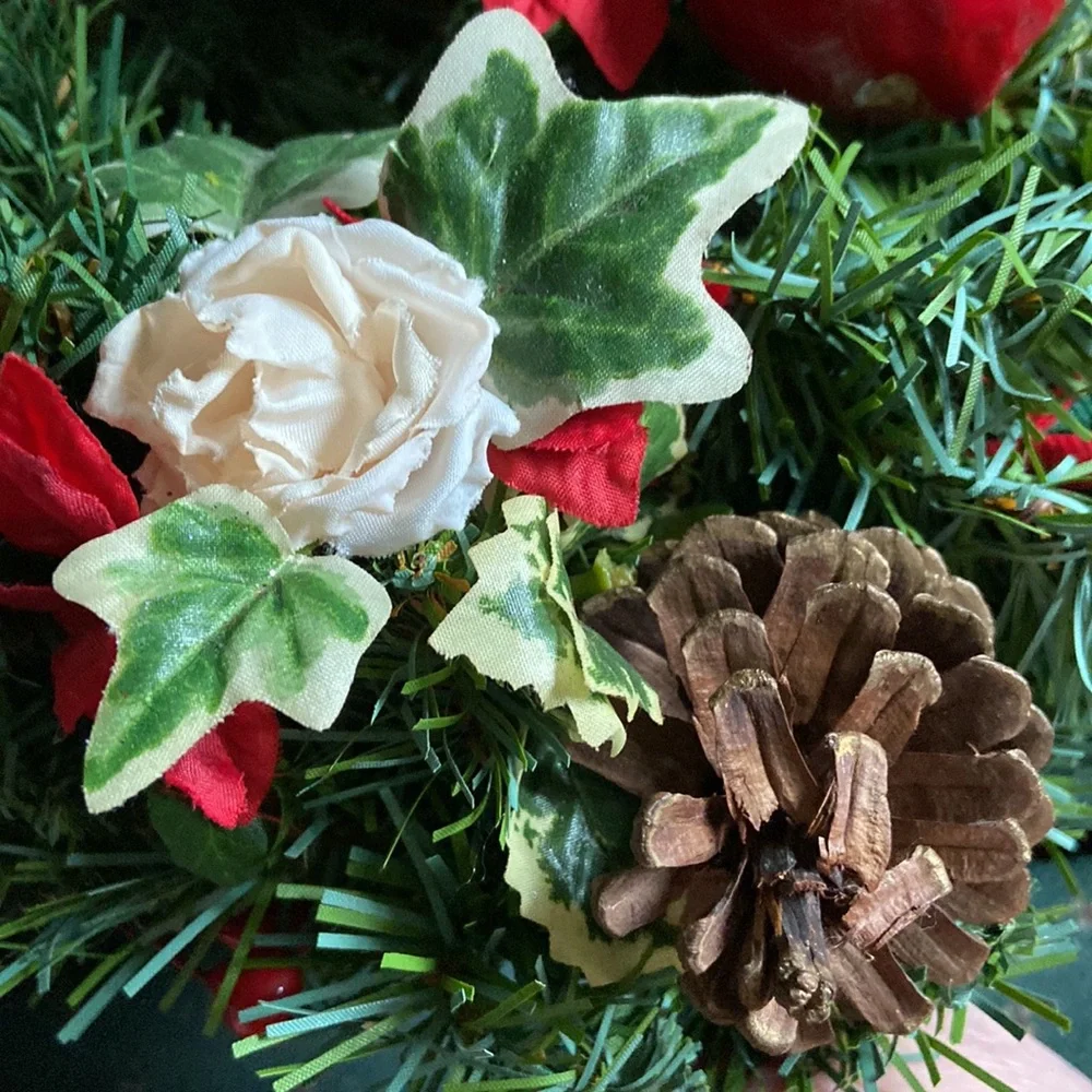 Wreath for Christmas in July!